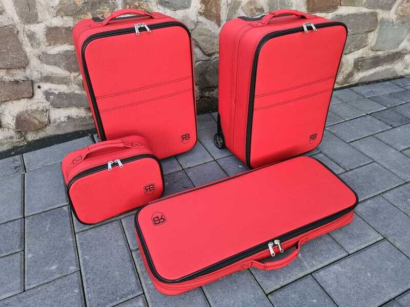 Roadsterbag suitcase set Ferrari 812 GTS-Red