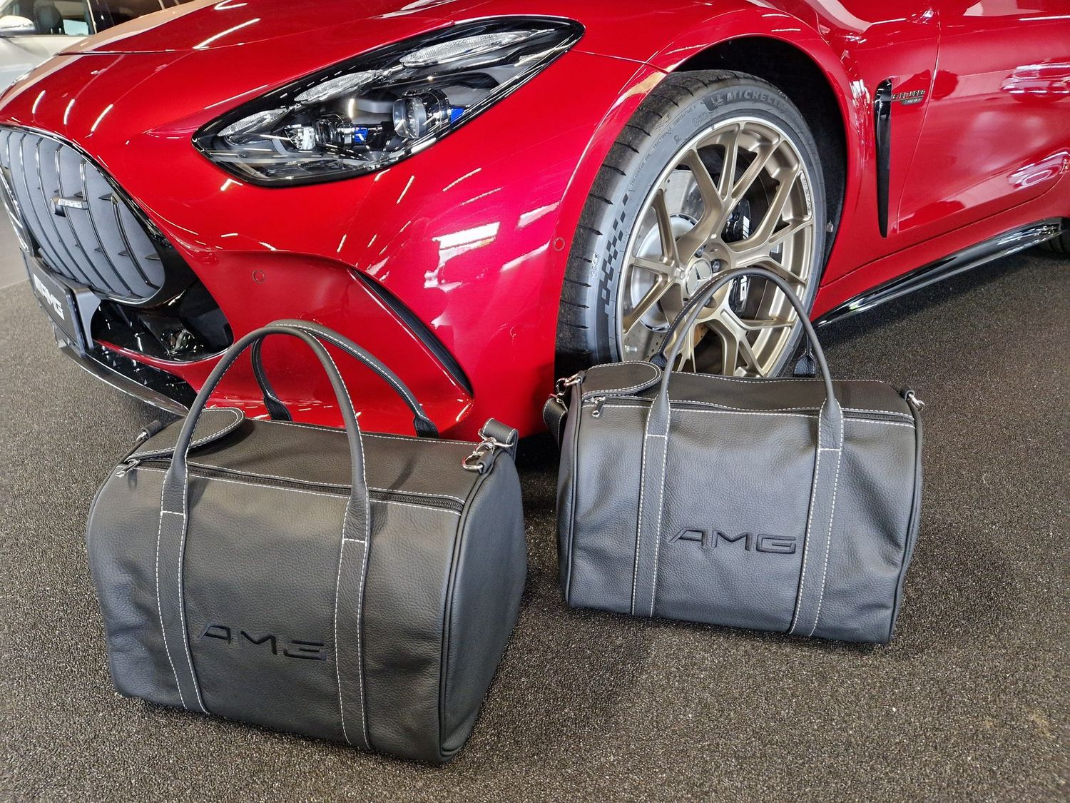 Roadsterbag bag set Mercedes AMG GT Coupe 2024 2-piece leather
