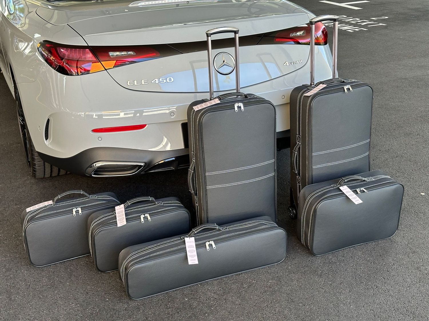 Roadsterbag suitcase set Mercedes CLE Cabriolet 2024- (6-pcs)