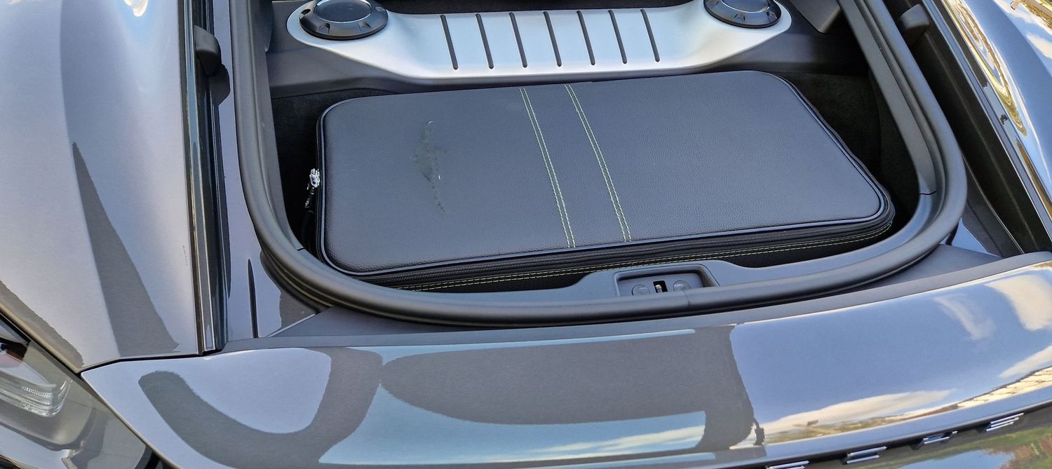 Roadsterbag suitcase Porsche Cayman 718 rear