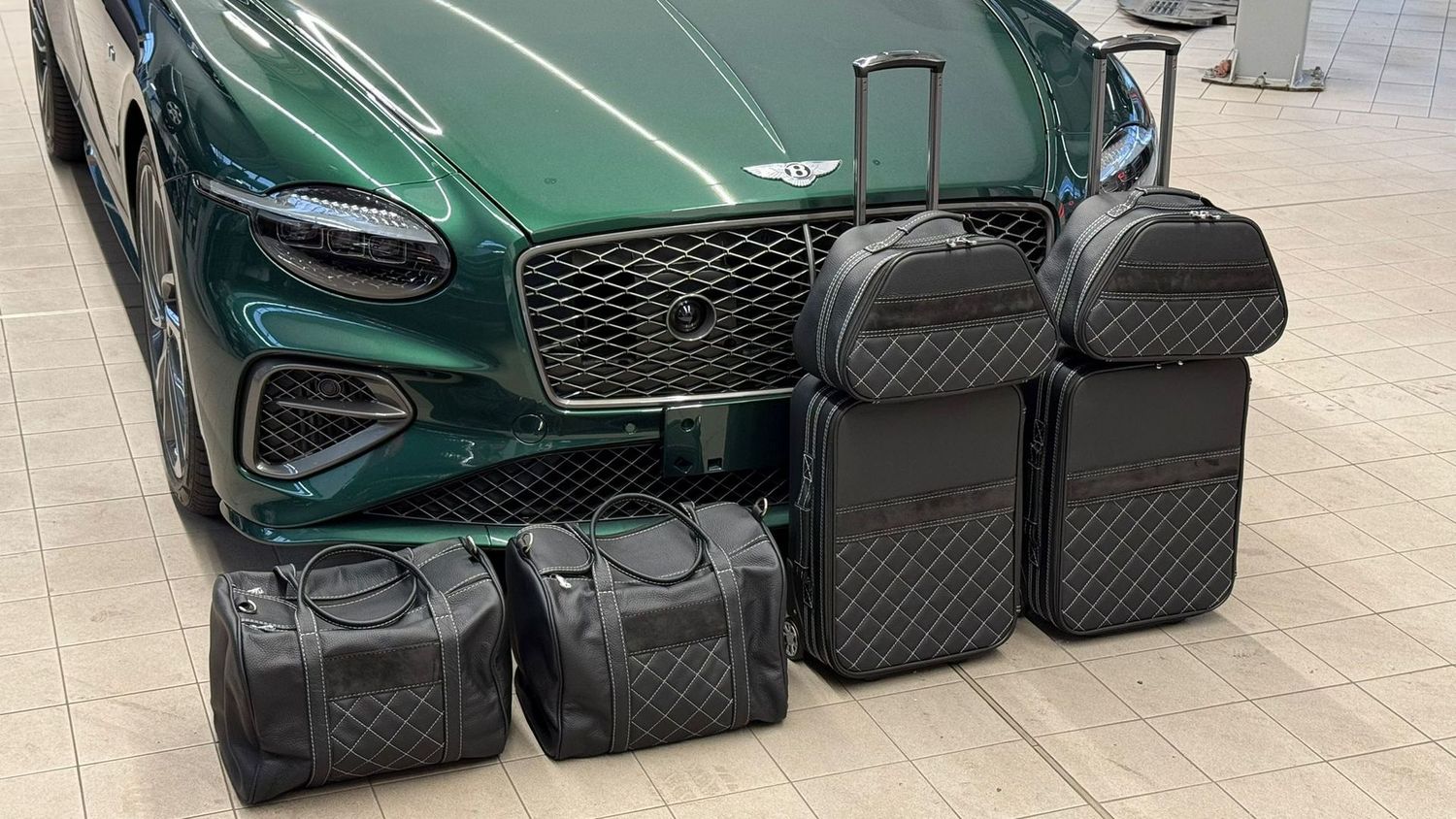 Roadsterbag suitcase set Bentley Continental GTC 2024- (6-pcs)