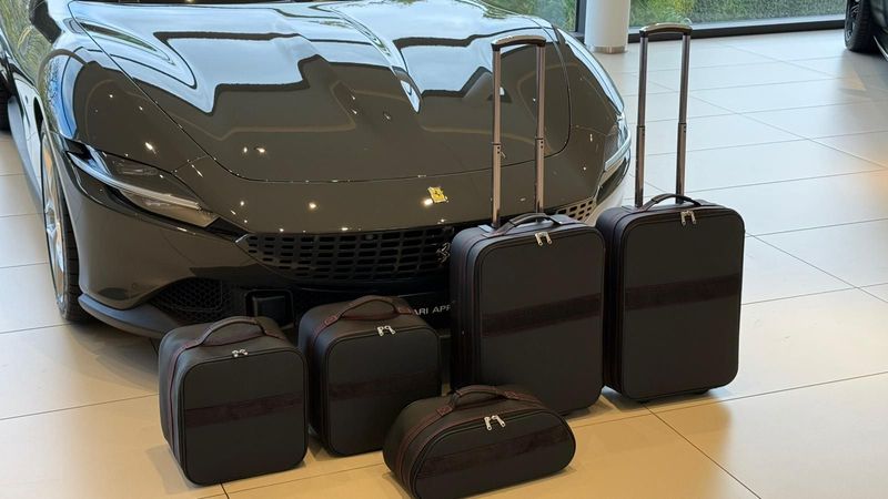 Roadsterbag suitcase set Ferrari Roma Spider Trunk and Interior (5-pcs)
