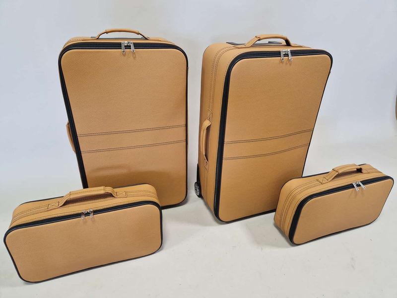 Roadsterbag suitcase set for BMW Z4 (G29) from 2018 LEATHER SABBIA