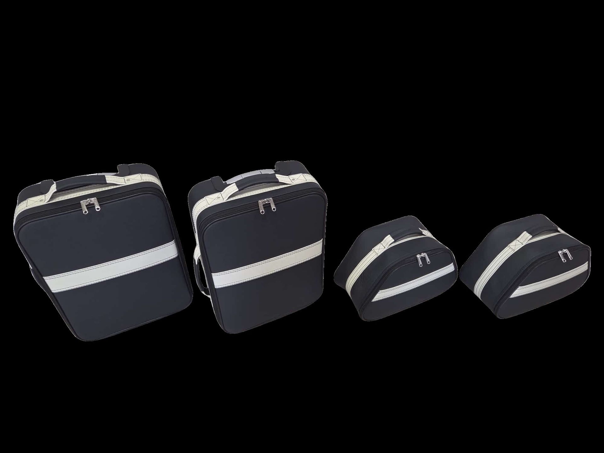 Roadsterbag kofferset Bentley Continental GTC Hybride 2024- Pacific/Hermes Djerba (4-dlg)