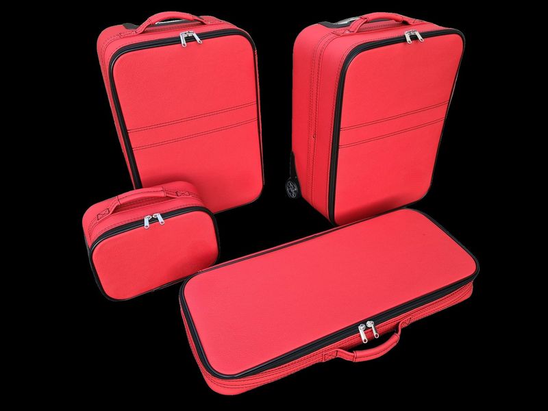 Roadsterbag suitcase set Ferrari 812 GTS-Red