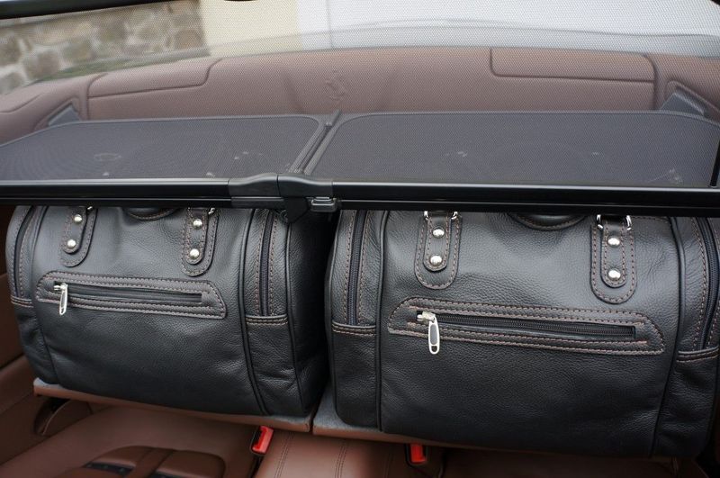 Roadsterbag suitcase set Ferrari California 4-piece rear seat Mocca
