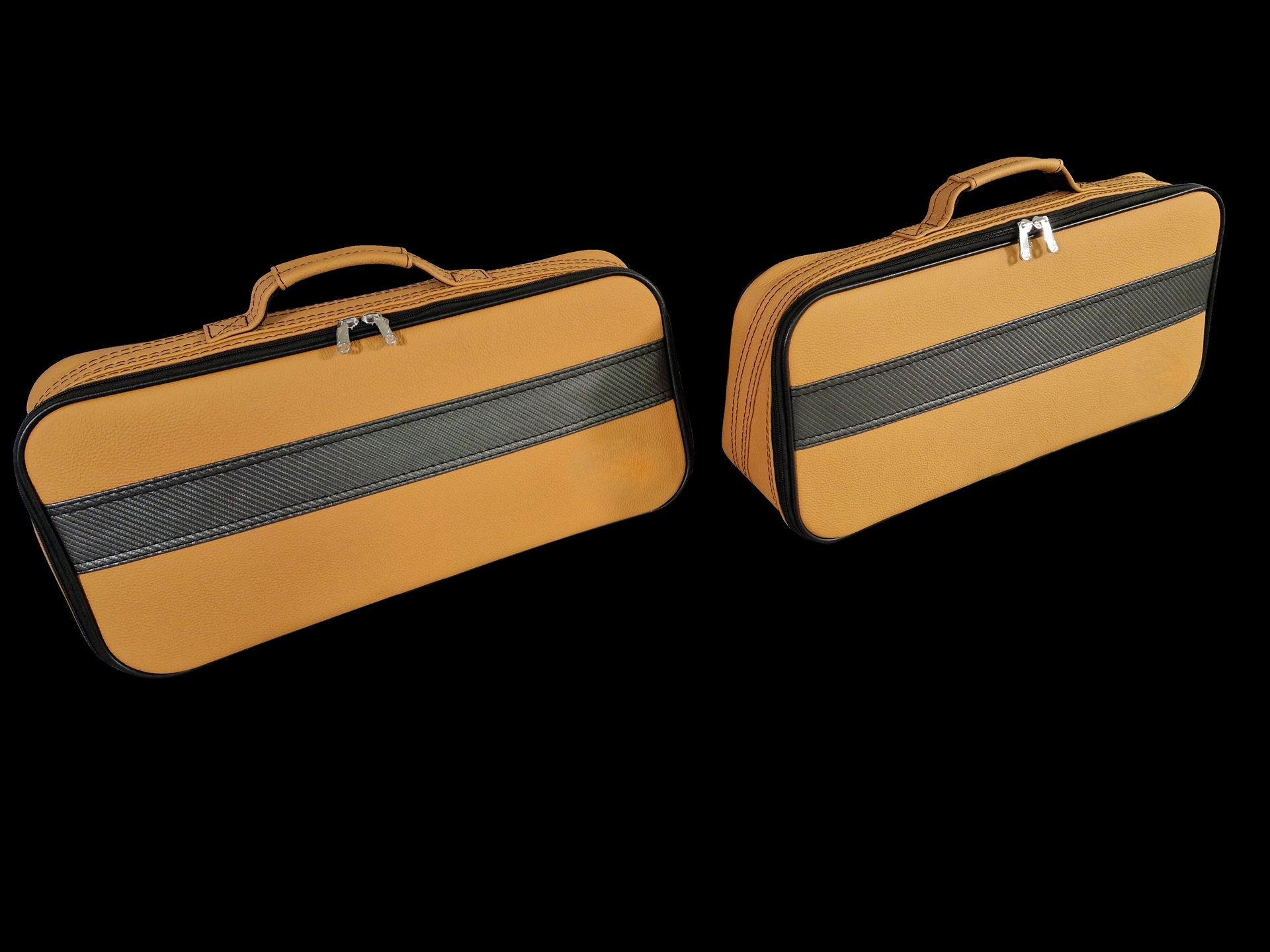 Roadsterbag kofferset Ferrari F8 Tributo Sabbia (4-delig)