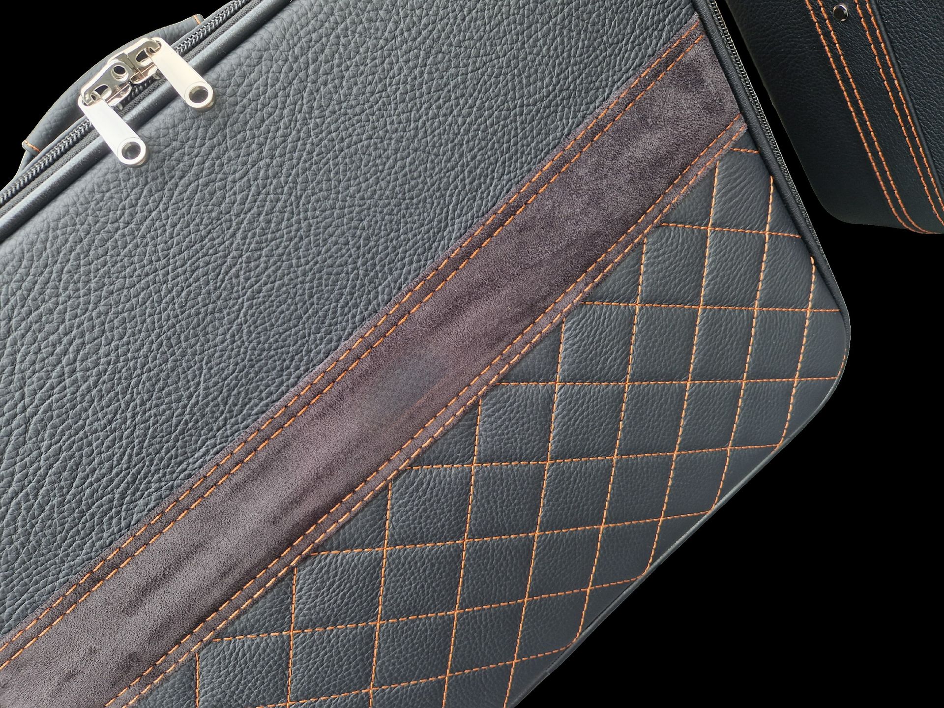 Roadsterbag kofferset voor BMW i8 Cabriolet + Diamond stitching (5-dlg)