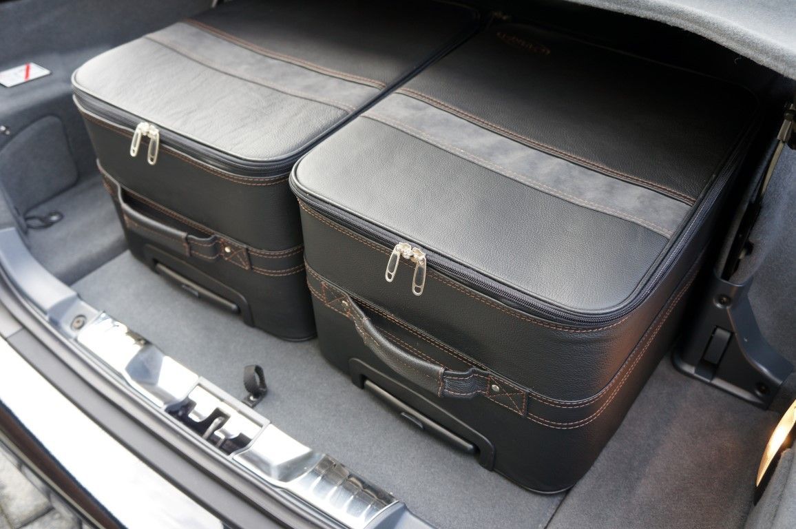 Roadsterbag suitcase set Ferrari California 3-piece trunk Mocca stitching Roadsterbag suitcase set Ferrari California 3-piece trunk Mocca stitching