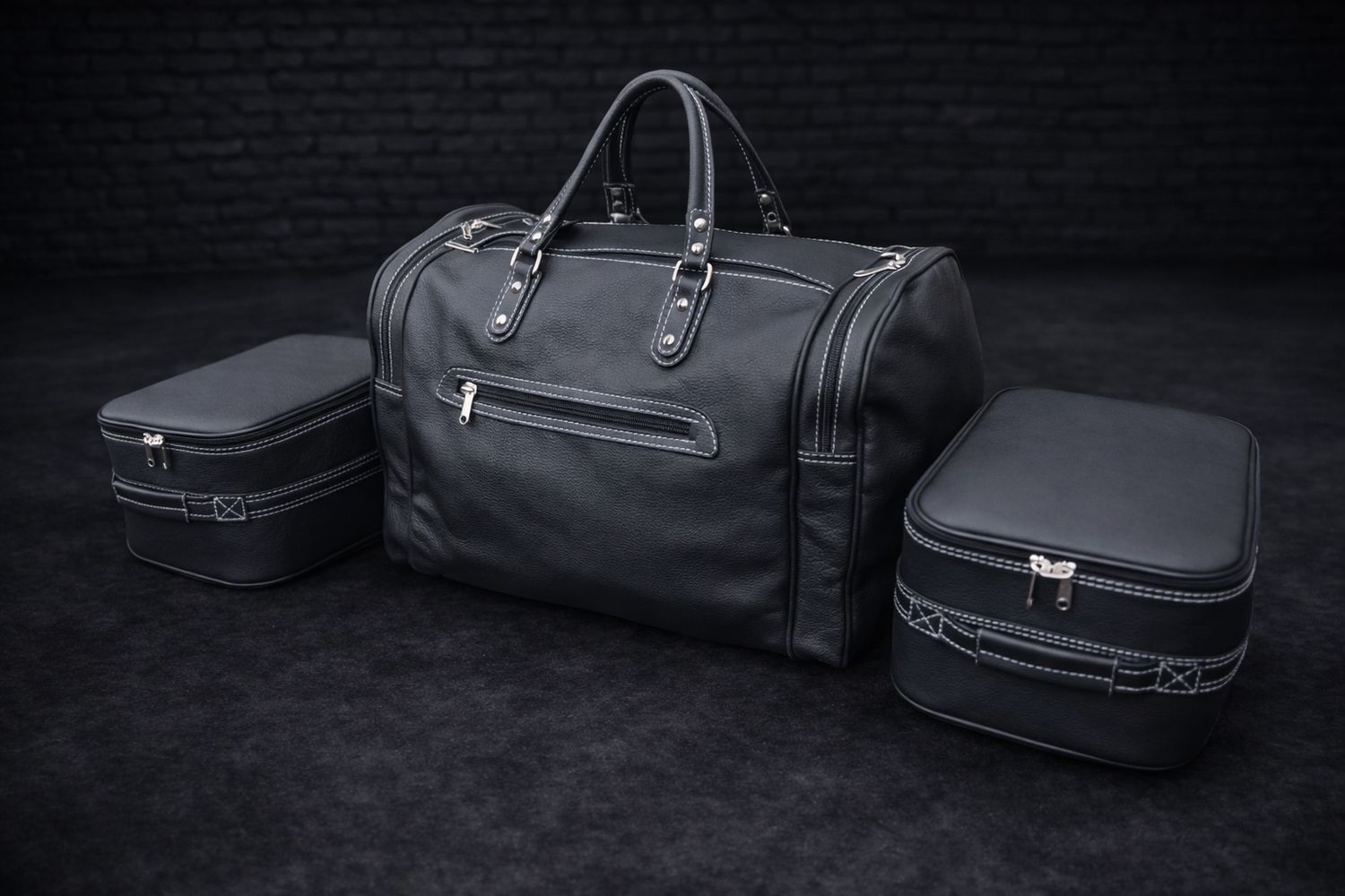 Roadsterbag suitcase set Aston Martin V8 Vantage Roadster 3-piece 