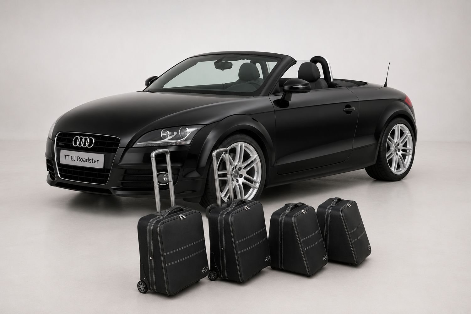 Roadsterbag suitcase set Audi TT 8J 2006-03/2014 Roadsterbag suitcase set Audi TT 8J 2006-03/2014