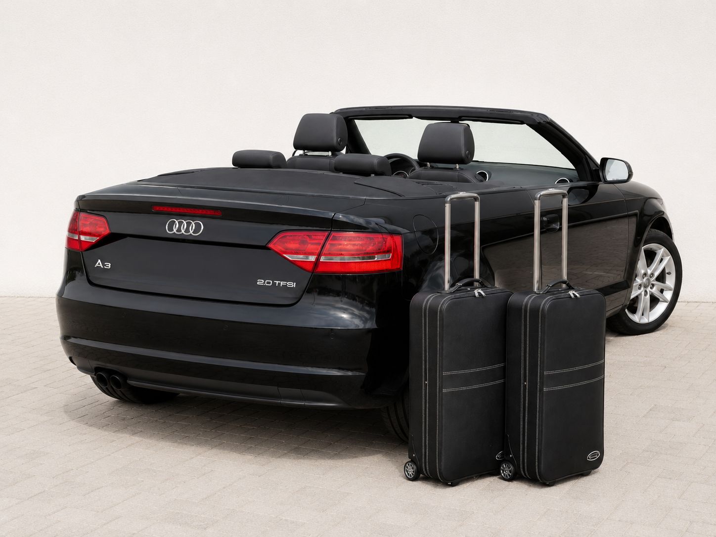Roadsterbag suitcase set Audi A5 Cabriolet 8F 3/2009-11/2016
