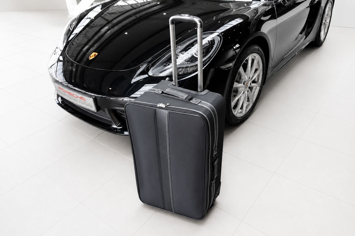 Roadsterbag suitcase Porsche 718 Boxster rear