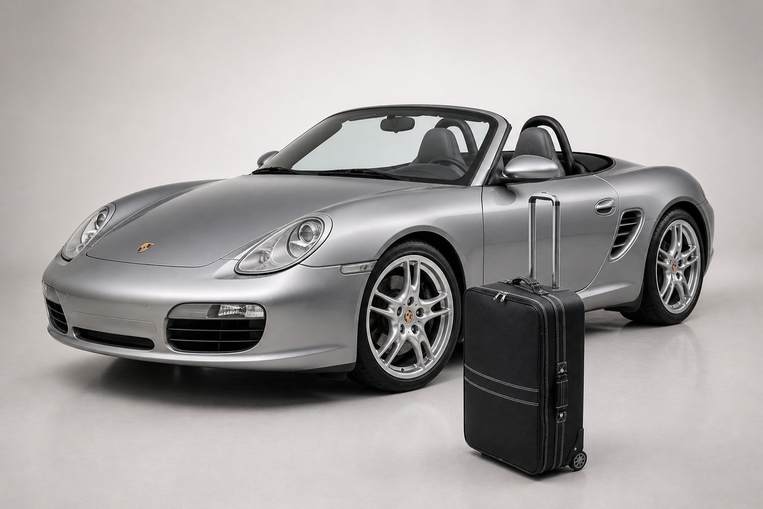 Roadsterbag suitcase set Porsche Cayman 987 rear Roadsterbag suitcase set Porsche Cayman 987 rear
