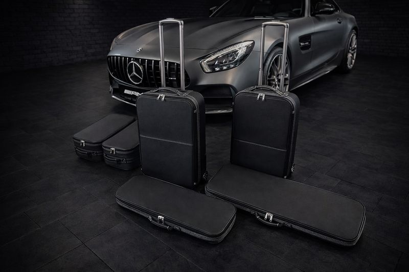 Roadsterbag suitcase set Mercedes AMG GT Roadster (R190) 6-piece leather