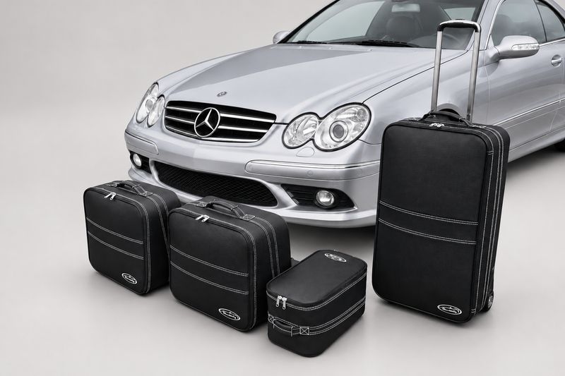 Roadsterbag suitcase set Mercedes CLK (W209) Cabriolet