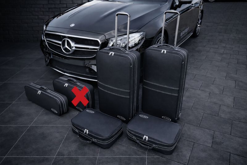 Roadsterbag suitcase set Mercedes E-Class Cabriolet (A238) 5-piece