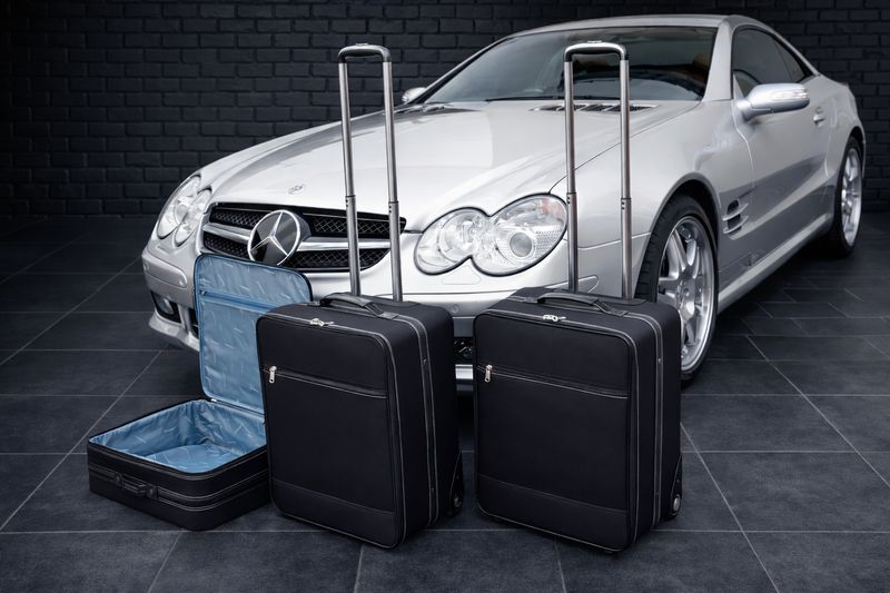 Roadsterbag suitcase set Mercedes SL (R230)
