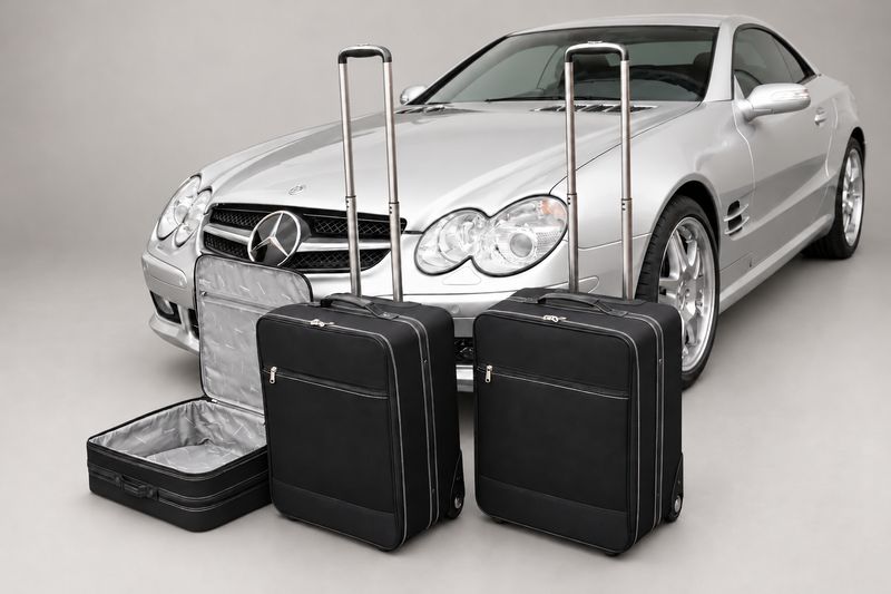 Roadsterbag suitcase set Mercedes SL (R230)