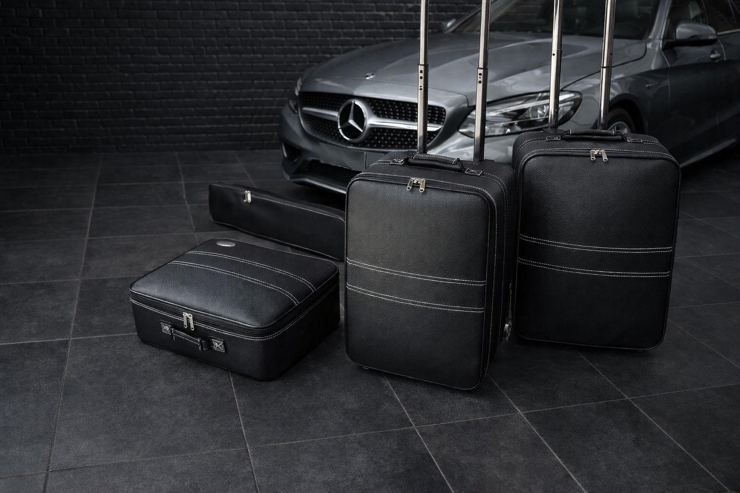 Roadsterbag suitcase set Mercedes SLC
