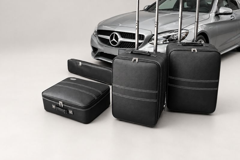 Roadsterbag suitcase set Mercedes SLC