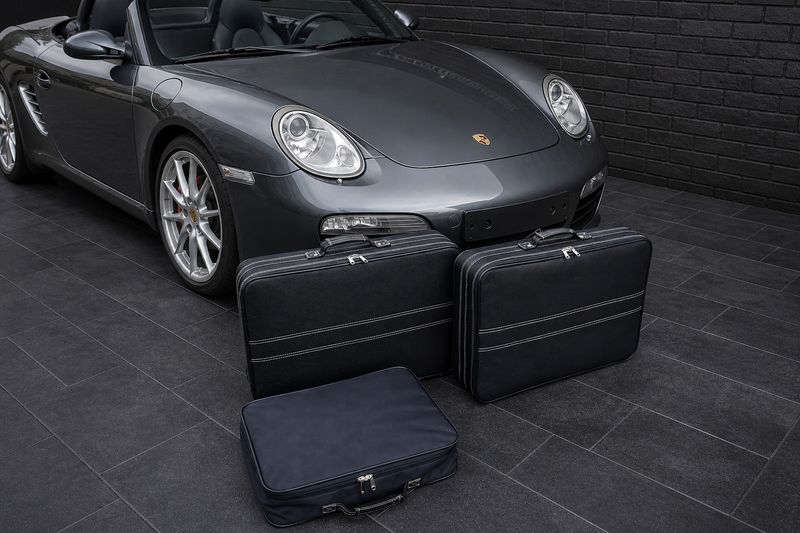 Roadsterbag suitcase set Porsche 987 Boxster front