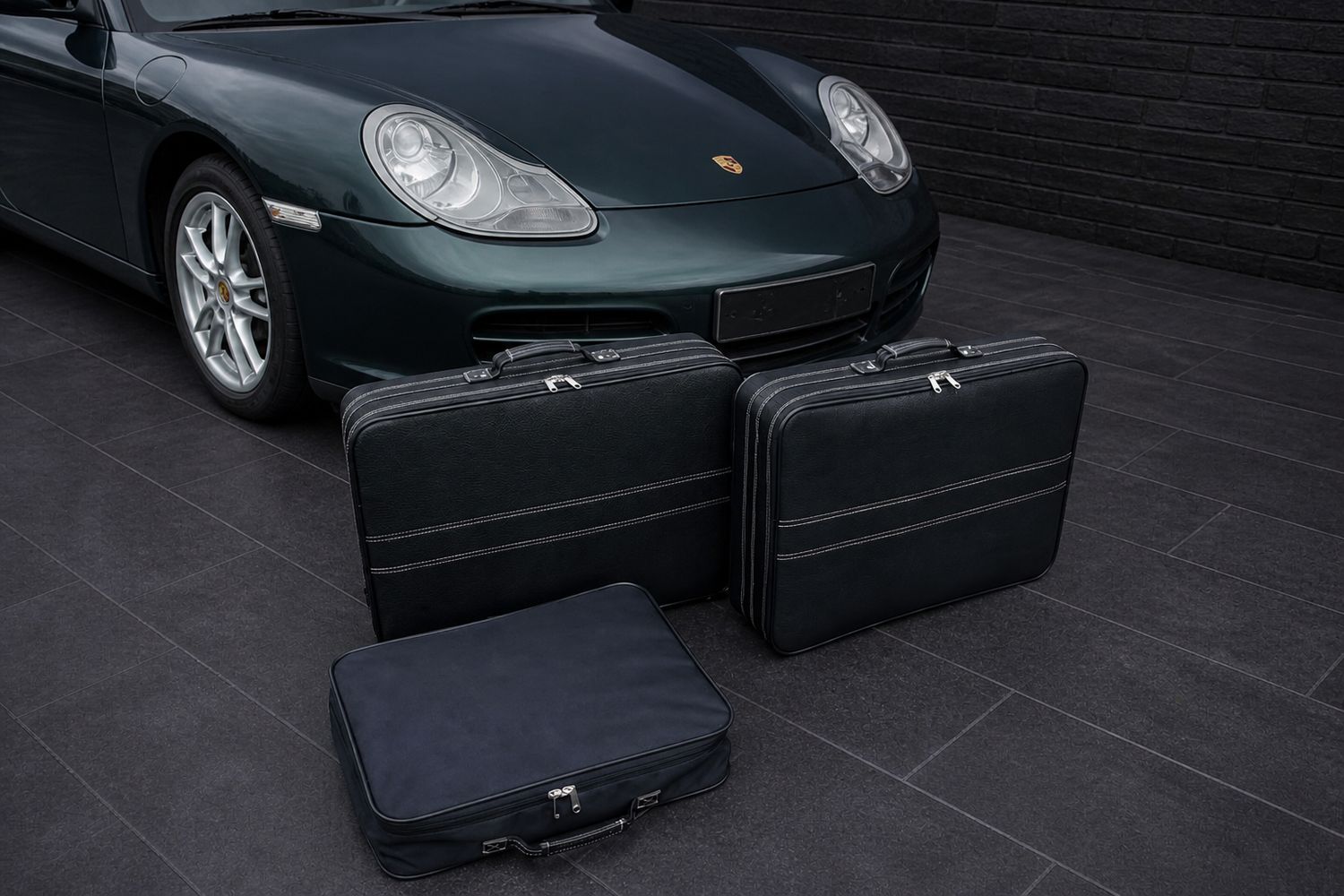 Roadsterbag suitcase set Porsche 996 front Roadsterbag suitcase set Porsche 996 front