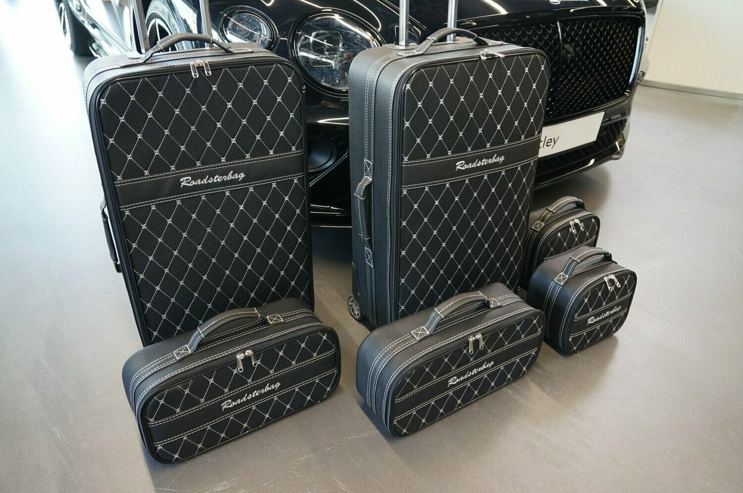 Roadsterbag suitcase set Bentley Continental GTC 2019-2023 (6-pcs)