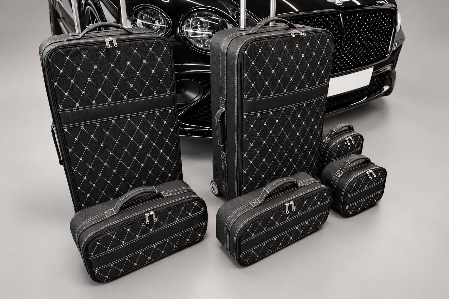 Roadsterbag suitcase set Bentley Continental GTC 2019-2023 (6-pcs) Roadsterbag suitcase set Bentley Continental GTC 2019-2023 (6-pcs)