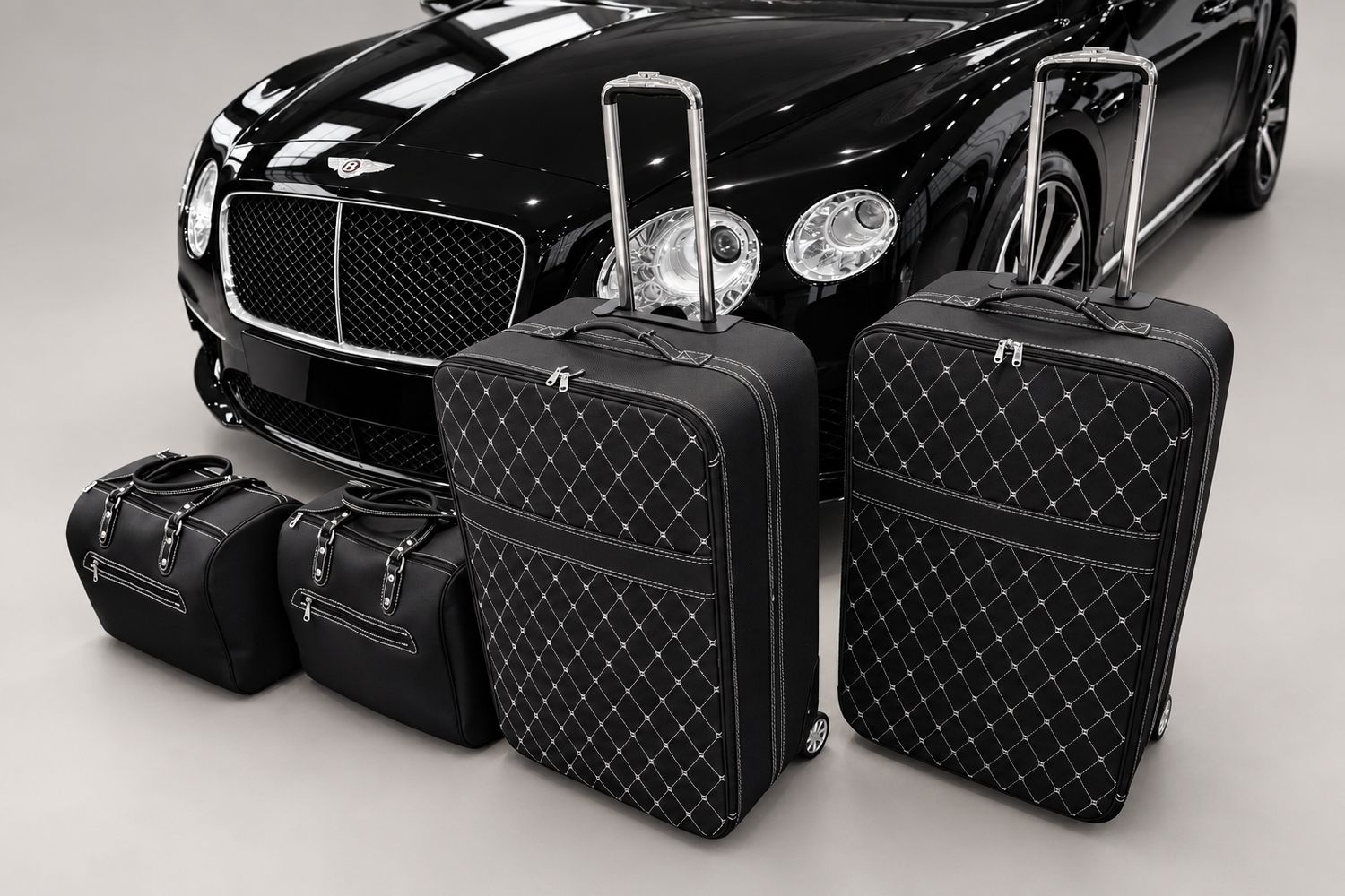 Roadsterbag suitcase set Bentley Continental GT 2006-2018 (4-pcs)