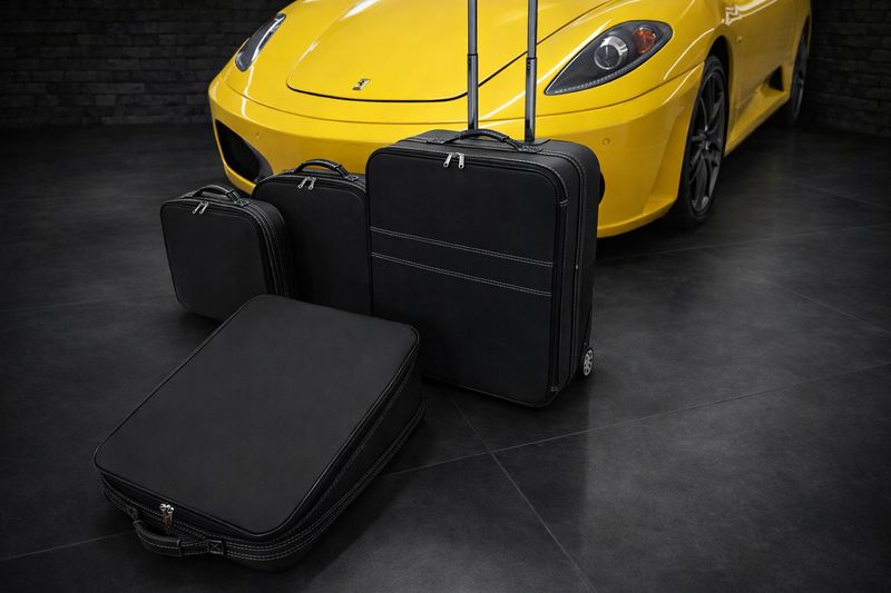 Roadsterbag suitcase set Ferrari F430 Coupe and Spider (Standard seam)