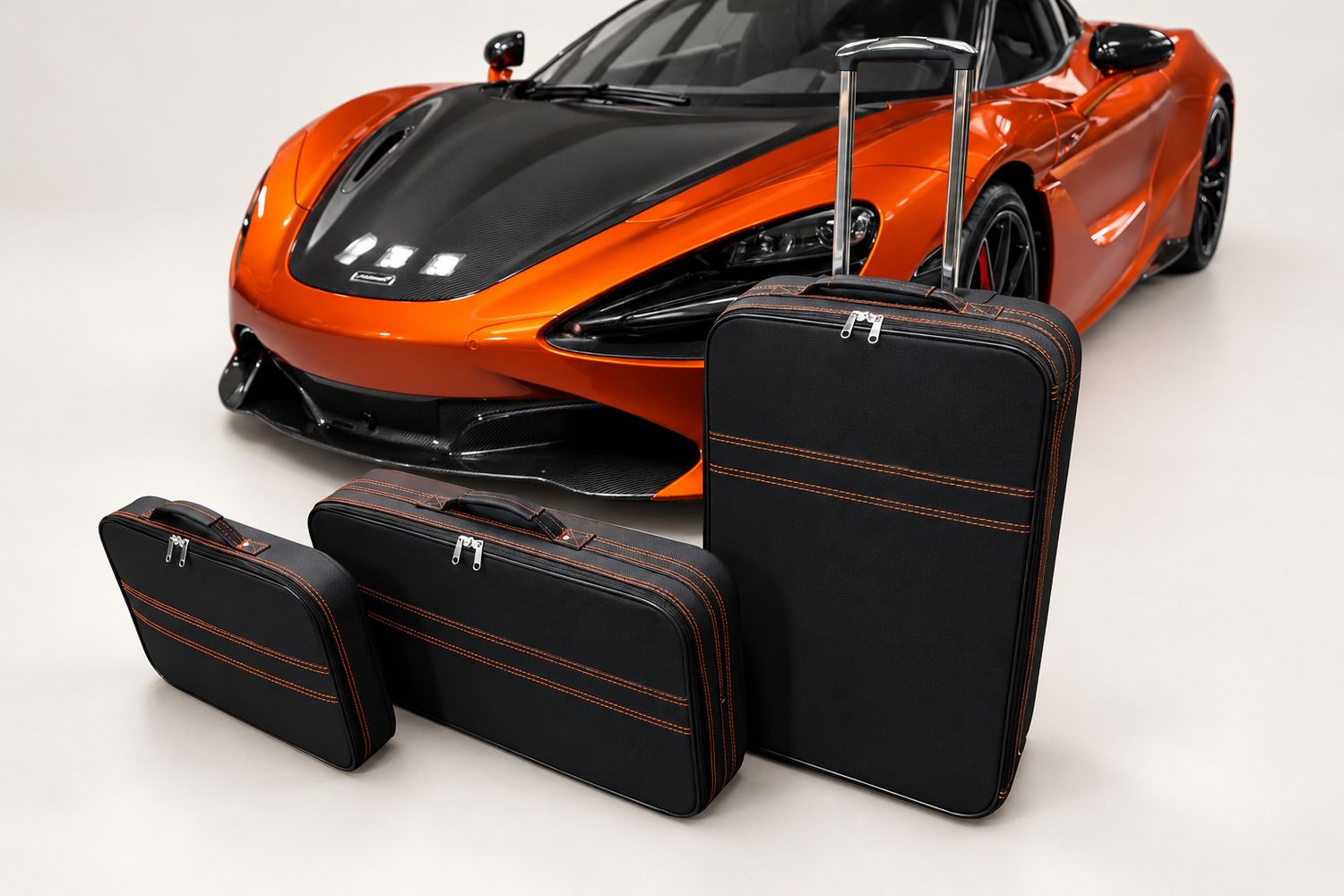 Roadsterbag luggage set McLaren 720,750,765LT Coupe & Spider Roadsterbag luggage set McLaren 720,750,765LT Coupe & Spider