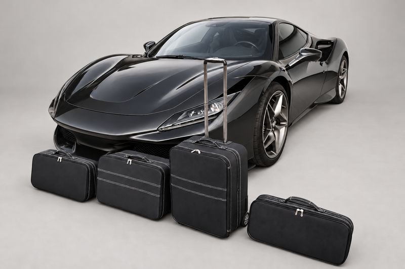 Roadsterbag suitcase set Ferrari F8 Tributo (4-piece)