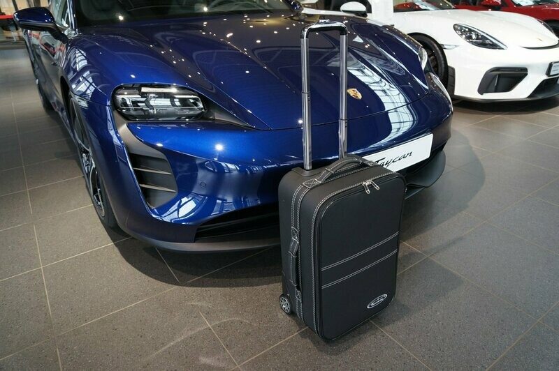 Roadsterbag suitcase Porsche Taycan (also Cross Turismo) front leather