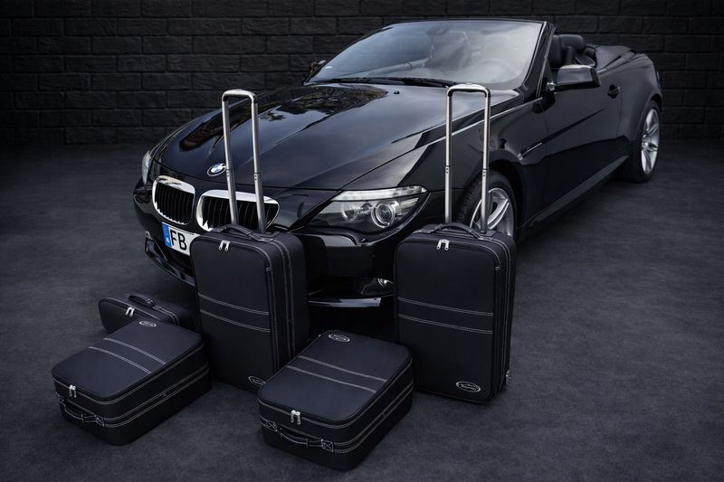 Roadsterbag suitcase set for BMW 6-Series Convertible (e64) 4-pcs