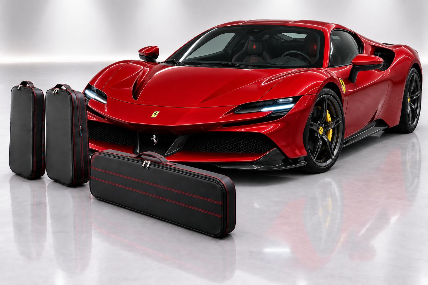 Roadsterbag luggage set Ferrari SF90 Coupe interior (3-pcs) Roadsterbag luggage set Ferrari SF90 Coupe interior (3-pcs)
