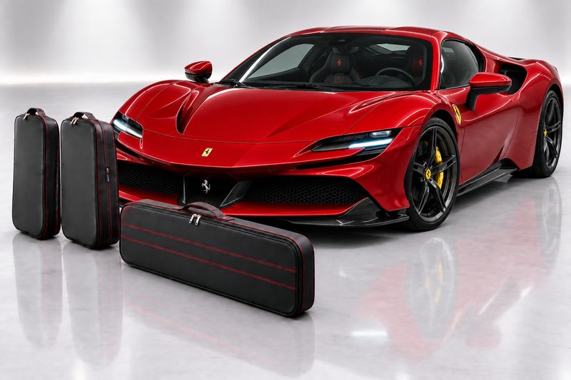 Roadsterbag luggage set Ferrari SF90 Coupe interior (3-pcs)