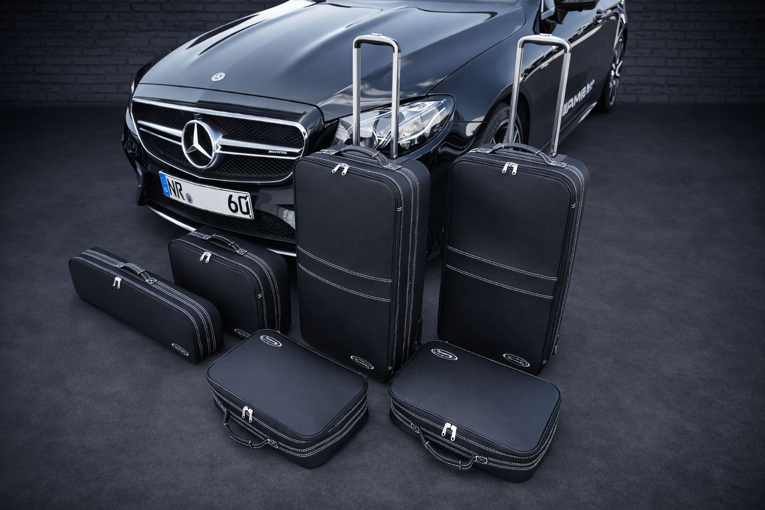 Roadsterbag suitcase set Mercedes E-Class Cabriolet (A238) 6-piece