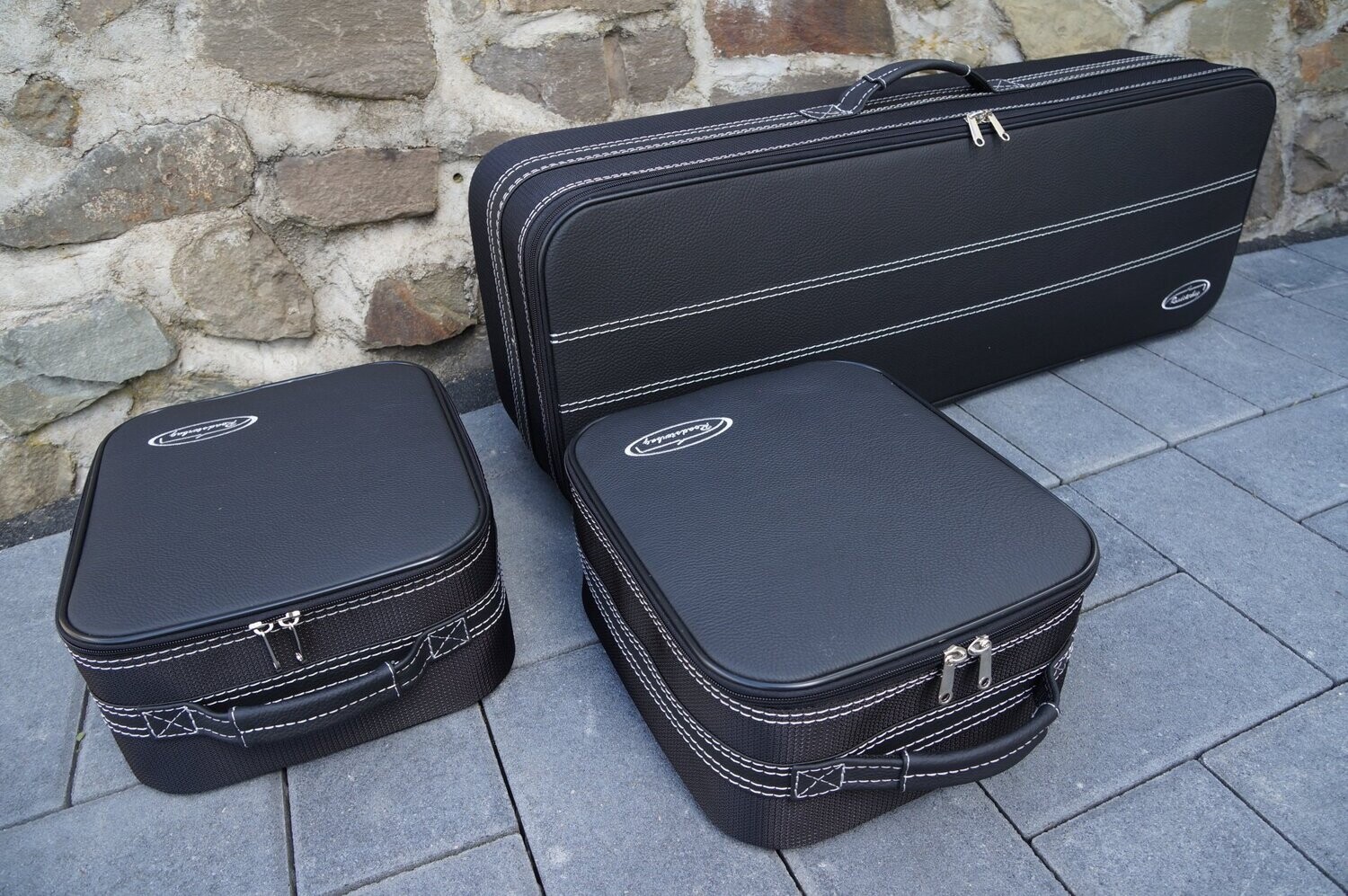 Roadsterbag suitcase set Porsche 911 996 back seat 3-piece
