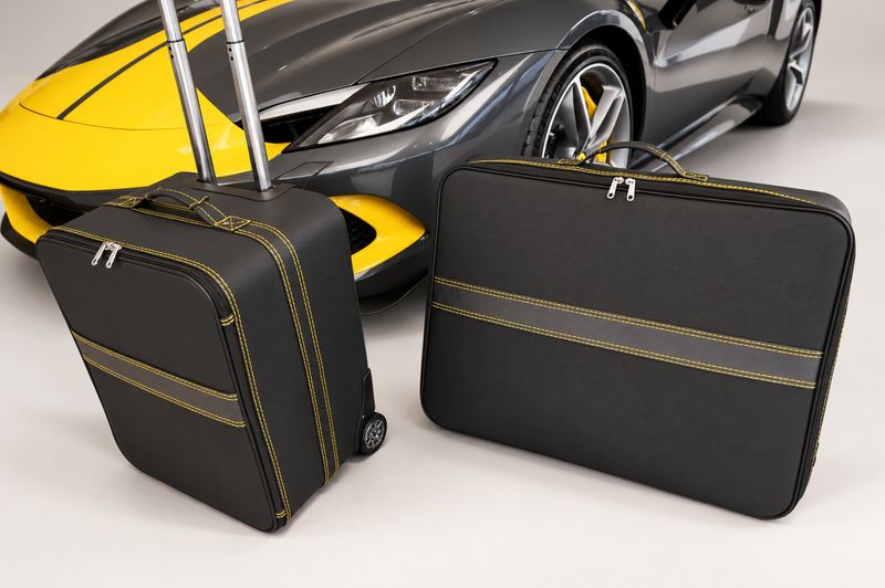 Roadsterbag suitcase set Ferrari 296 GTS trunk