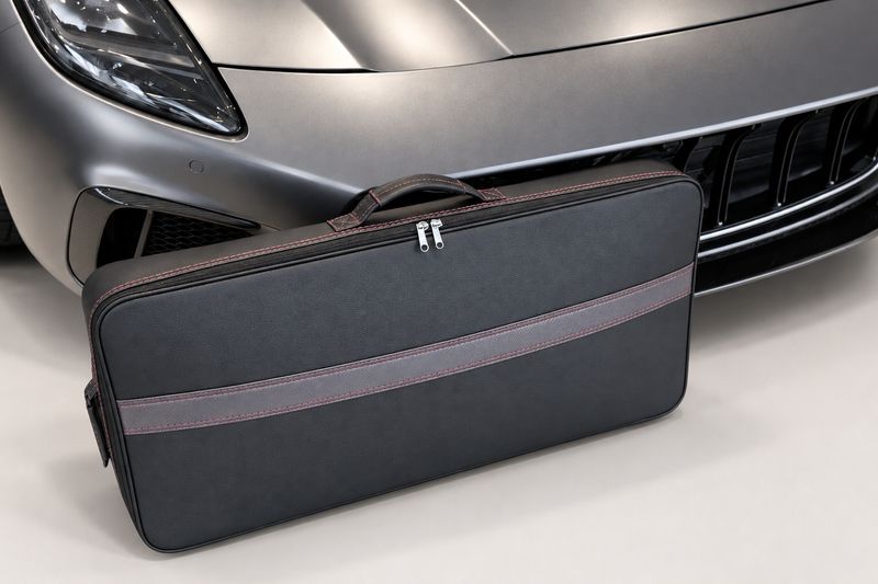 Roadsterbag kledingtas Maserati GranTurismo Leder Nero 2023-
