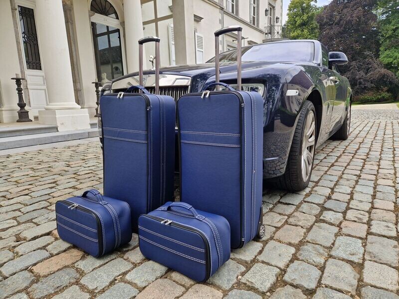 Roadsterbag suitcase set Rolls Royce Dawn (2016-) trunk 4-piece