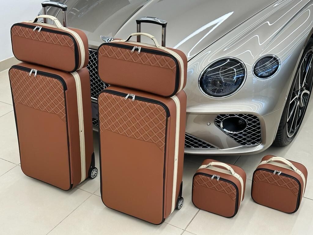 Roadsterbag suitcase set Bentley Continental GTC 2019-2023 (6-pcs) Roadsterbag suitcase set Bentley Continental GTC 2019-2023 (6-pcs)