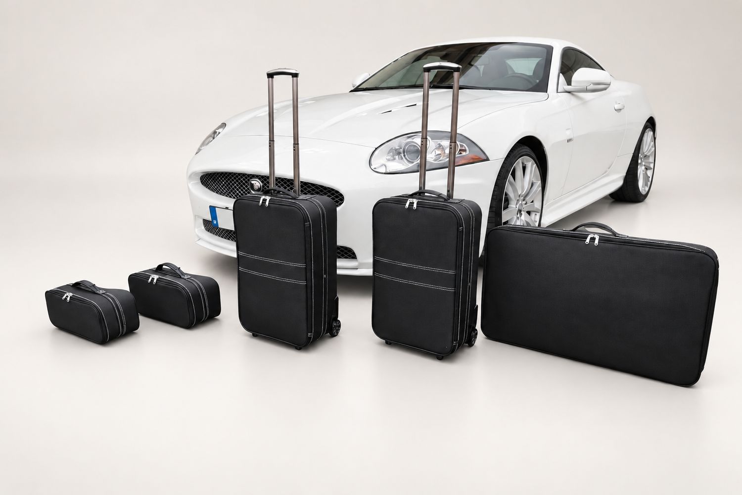 Roadsterbag kofferset Jaguar XK Coupé kofferbak (5-dlg) Roadsterbag kofferset Jaguar XK Coupé kofferbak (5-dlg)