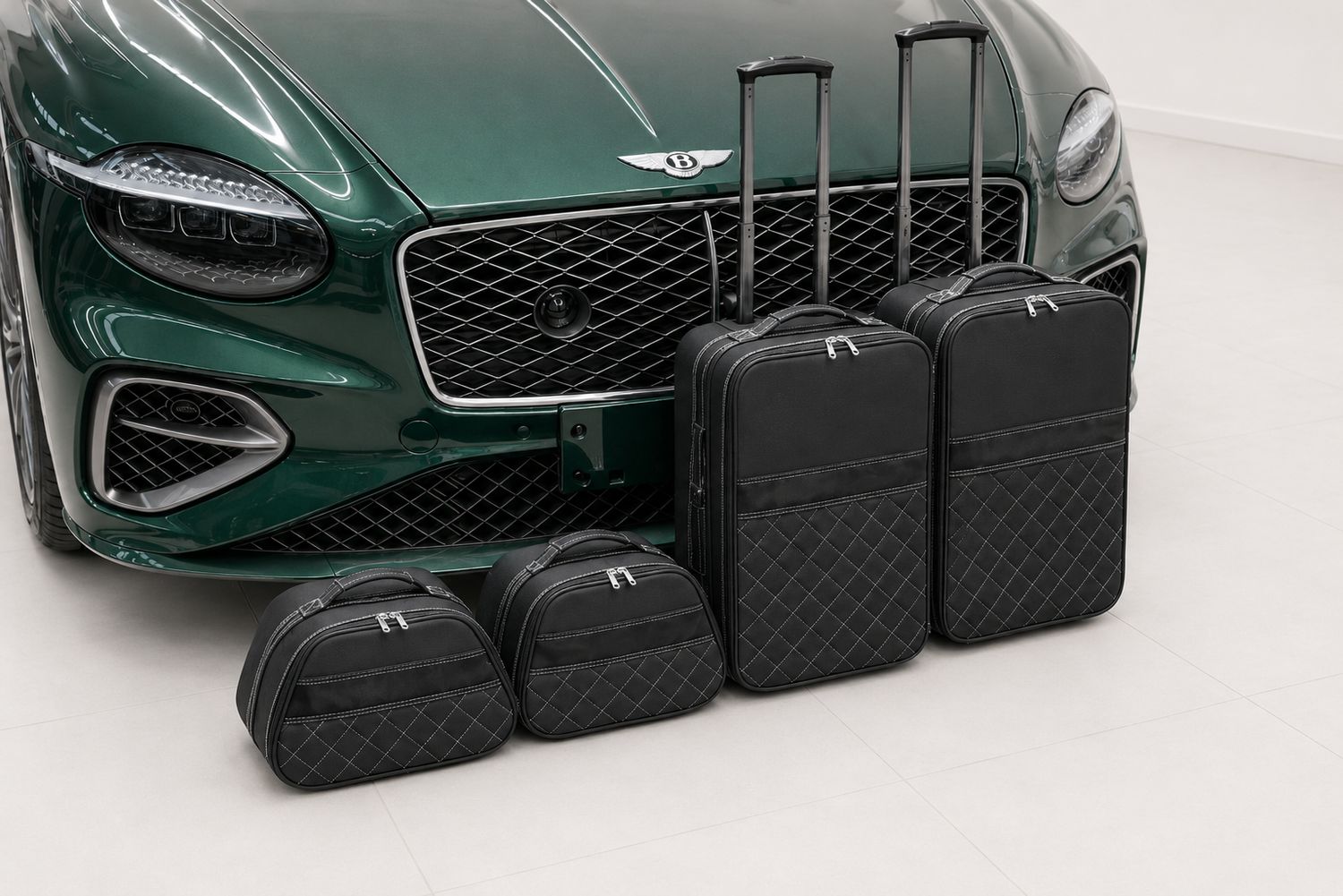 Roadsterbag suitcase set Bentley Continental GTC Hybrid 2024- (4-pcs)