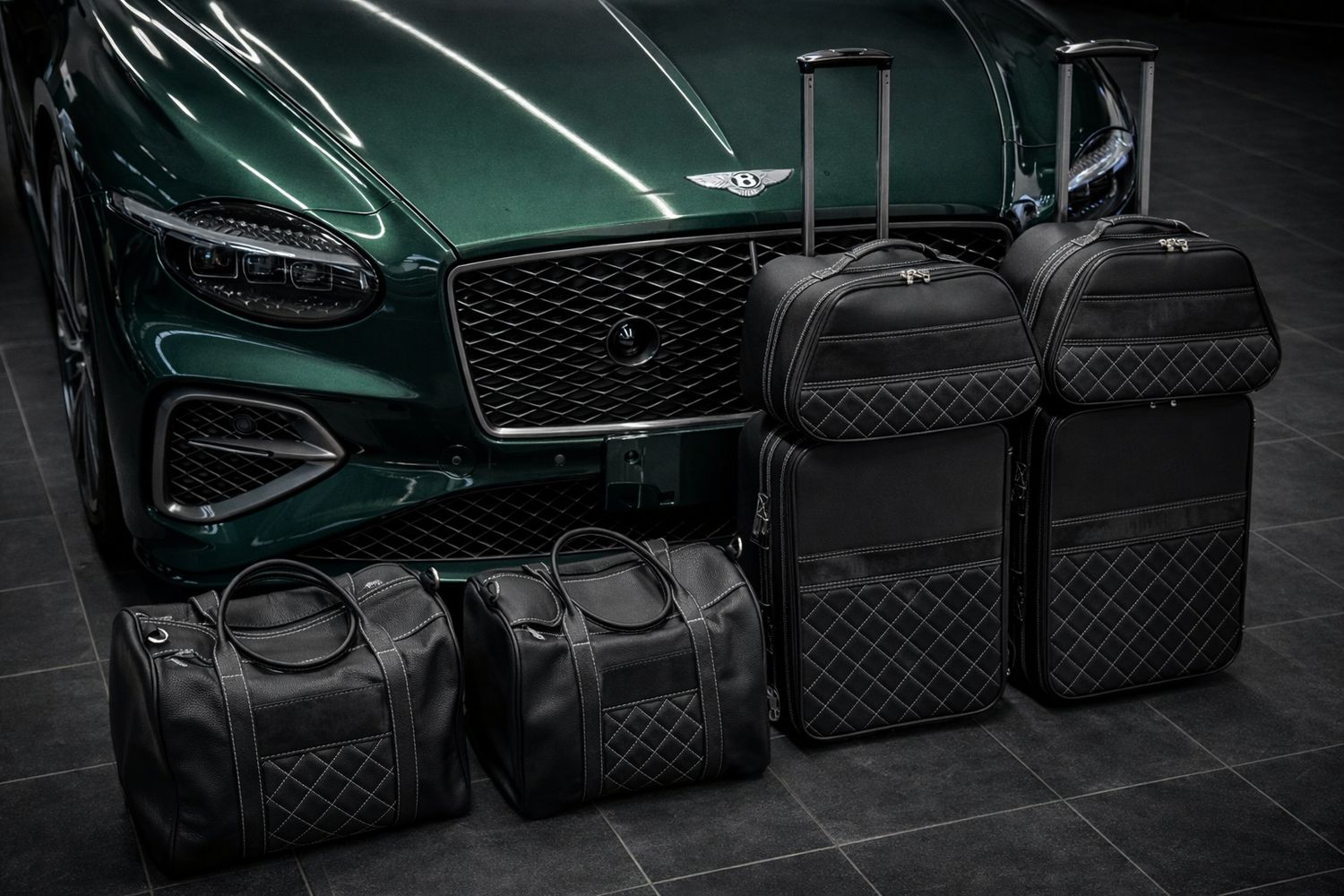 Roadsterbag suitcase set Bentley Continental GTC 2024- (6-pcs)
