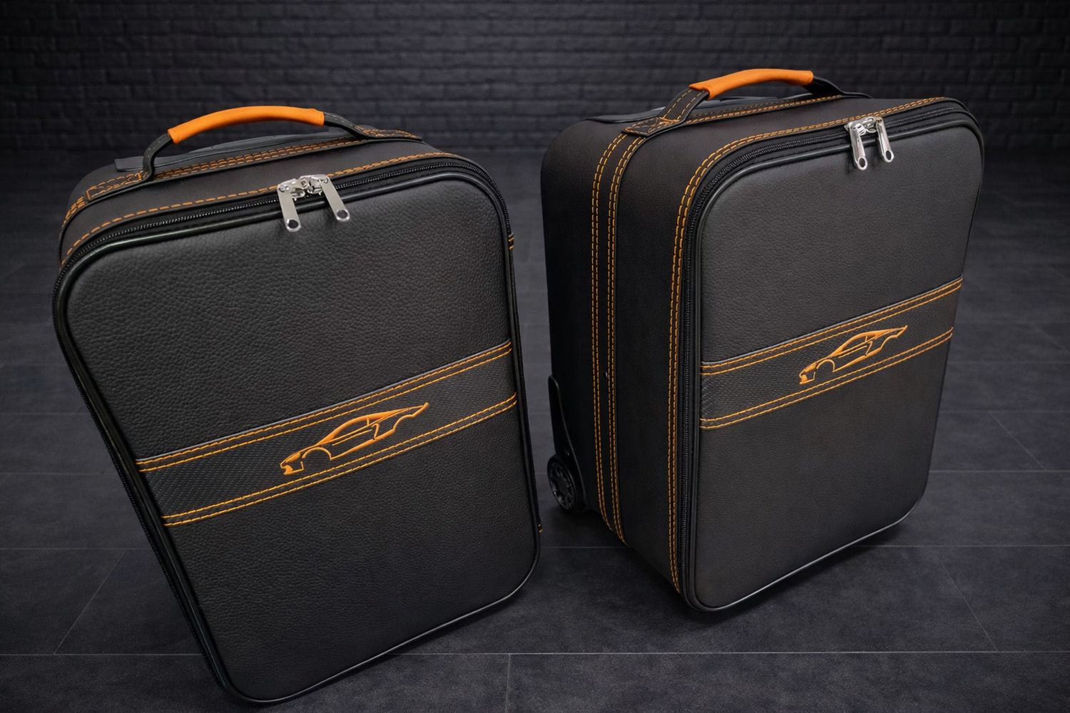 Roadsterbag kofferset McLaren 540,570,600LT (deelleder) 2-dlg