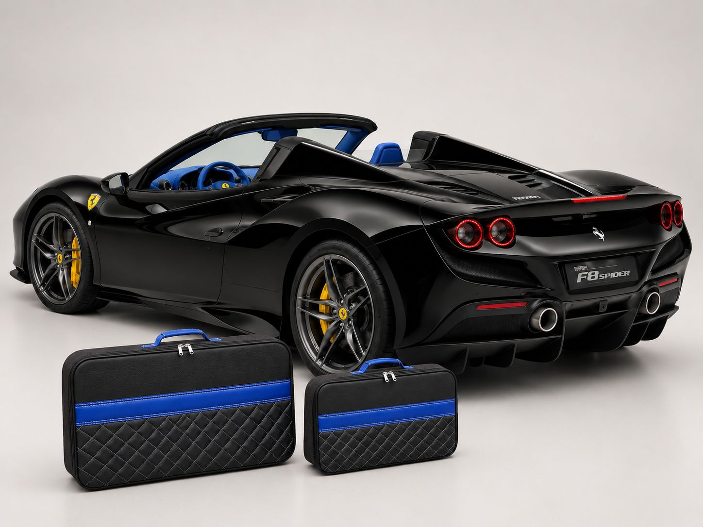 Roadsterbag suitcase set Ferrari F8 Tributo (4-piece) Roadsterbag suitcase set Ferrari F8 Tributo (4-piece)