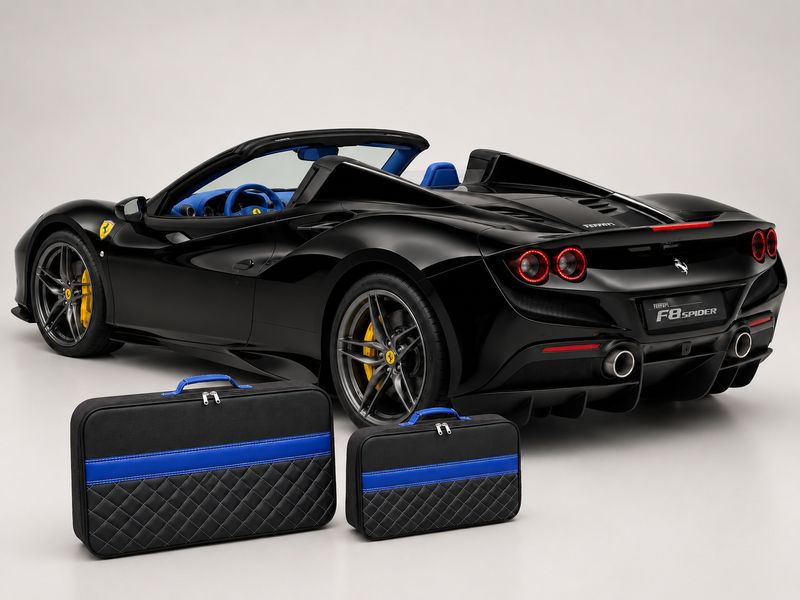 Roadsterbag suitcase set Ferrari F8 Tributo (4-piece)
