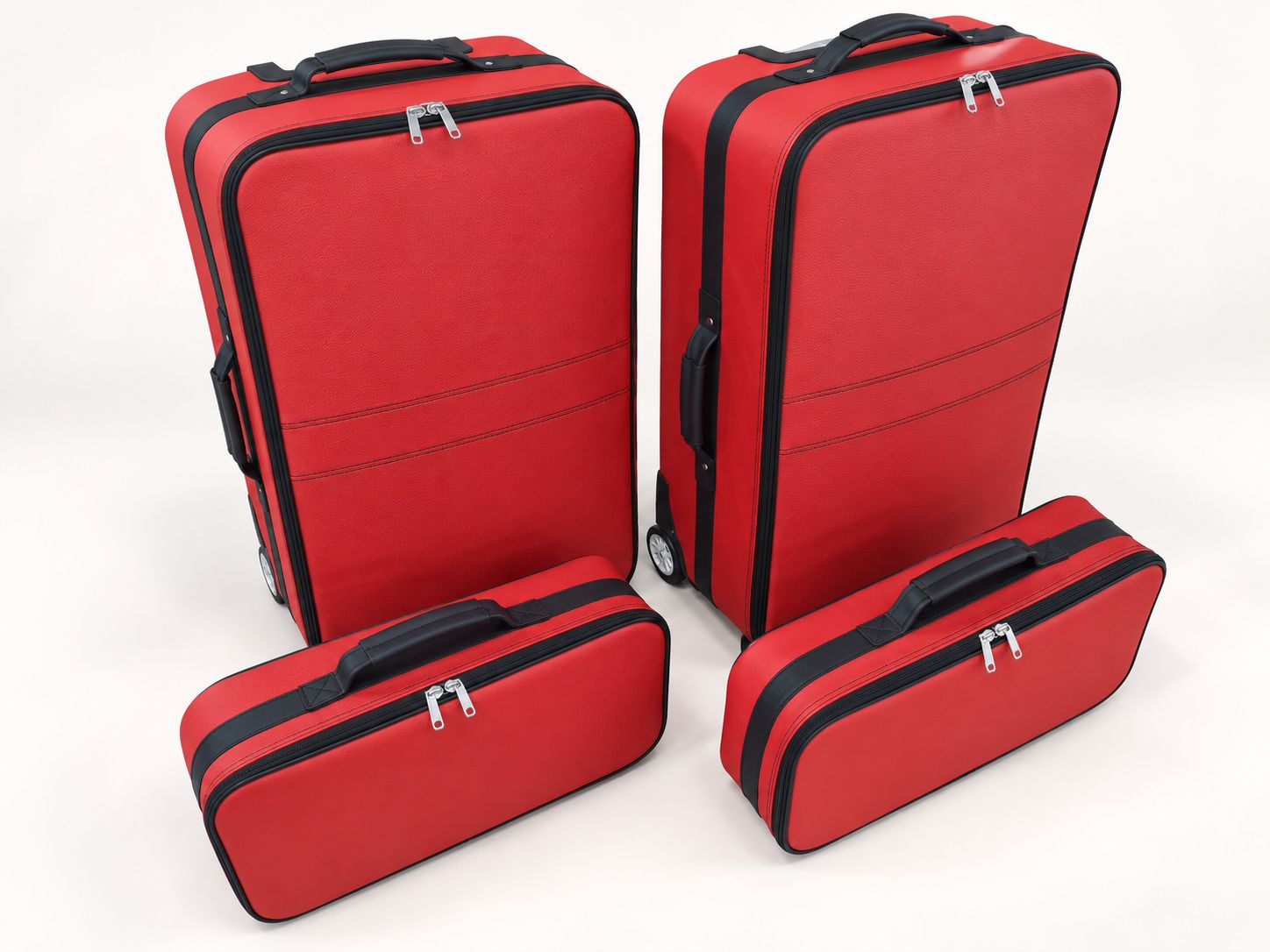 Roadsterbag suitcase set for BMW Z4 (G29) from 2018 leather Ferrari